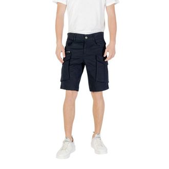 Replay Joe Cotton Shorts - Heren - Korte Broeken - Blauw - W30 - Katoen - Korte Broeken