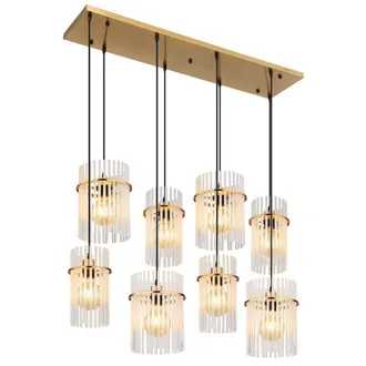 Globo Lighting L&aacute;mpara Colgante - Gorley - Dorado - Vidrio - Gran