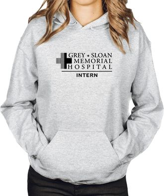 Generic Greys Grey Sloan Memorial Hospital Intern Anatomy Sweatshirt (as8, alpha, s, regular, regular, Grey)