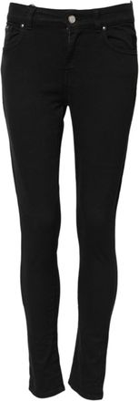 Dolce & Gabbana Womens Slim Fit Denim Jeans - Black Cotton - Size EU 32 (Womens)