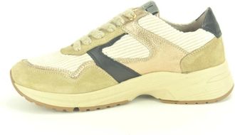 DL Sport Schoenen, Dames, Beige, 38 EU, Ribvelour Runner N