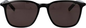 Montblanc Mb 0325S Zonnebril - Heren - Zonnebrillen - Zwart - 53 MM - Nylon - Accessoires