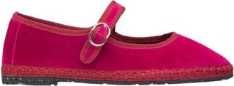 Flabelus Mercedita Pip - Dames - Ballerinas - Roze - 38 EU - Katoen - Schoenen