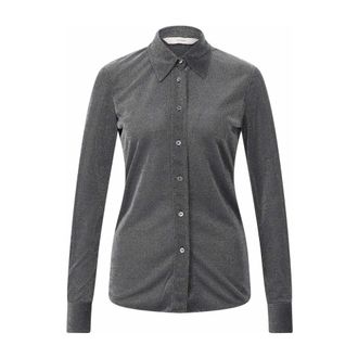 Caliban Overhemden - Dames - Blouses & Shirts - Grijs - Maat: XL