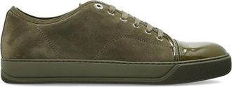 Lanvin Dbb 1 Sneakers - Heren - Sneakers - Groen - 40 EU - Katoen - Schoenen
