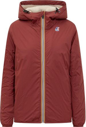 K-Way Red Solid Hood Jacket