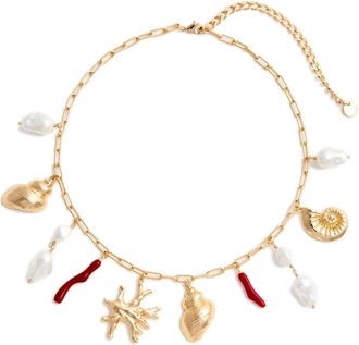 Self Portrait Collar Bijoux - Accessories - Mujer - Amarillo - ONE SIZE