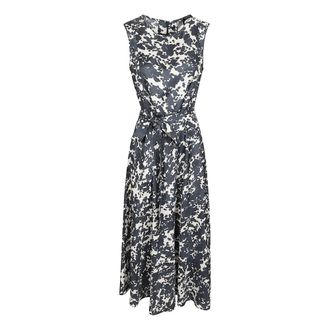 Max Mara Maxi Dresses, female, Blue, Size: XS Long Sleeveless Dress