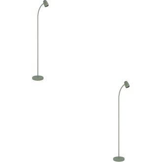Loops 2 PACK Stylish Green Floor Lamp - Elegant Indoor Home D&eacute;cor Lighting