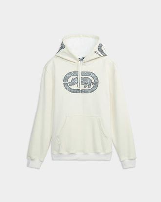 Ecko Overstand Hoodie in Off White at Nordstrom, Size X-Large