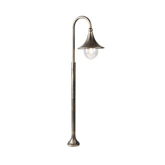 QAZQA Linterna exterior oro antiguo 125 cm ip44 wifi a60