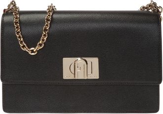 Furla Schoudertas - Dames - Schoudertassen - Zwart - ONE Size - Leer - Tassen