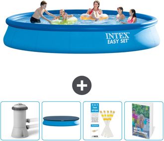 Intex Piscina Easy Set Redonda - 457x84 Cm - 7-piezas Scb113
