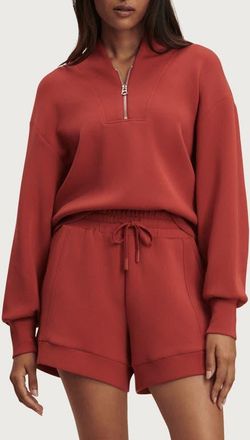 Varley Davidson Woven Sweatshirt in Bossa Nova at Nordstrom, Size Xx-Small