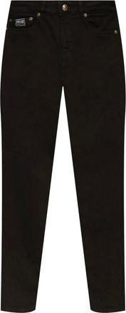 Versace Jeans Couture Jeans con applicazione logo - Nero
