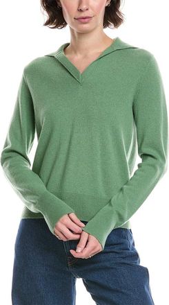 Vince Wool & Cashmere-Blend Polo Sweater