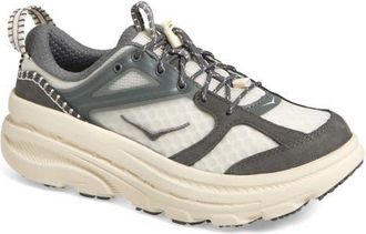 Hoka One One Bondi B3LS Sneaker in Alabaster /Astroid at Nordstrom, Size 10.5 Womens
