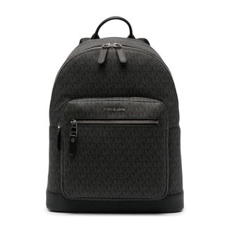 Michael Kors Backpacks, male, Black, Size: ONE SIZE Hudson Logo Backpack