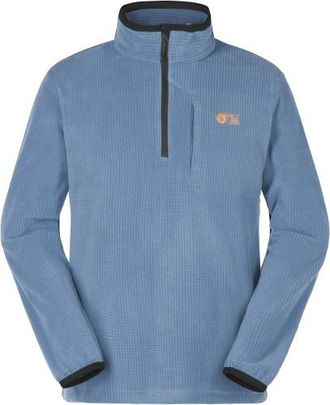 Picture Weavy 1/4 Grid Fleece Fleecepullover f&uuml;r Herren | blau
