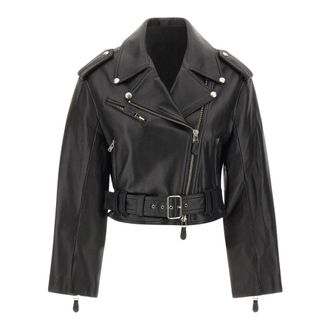 Iro Chaqueta de motorista de cuero Georgia - Jackets - Mujer - Negro - S