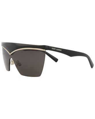Saint Laurent Womens Sl614mask 99Mm Sunglasses