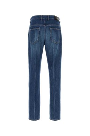 Givenchy Mens Denim Jeans Mediumblue Exterior: Cotton