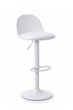 Regalos Miguel Packs Taburetes Cocina - Pack 2 Taburetes Alto Regulable Vexa Total - Blanco