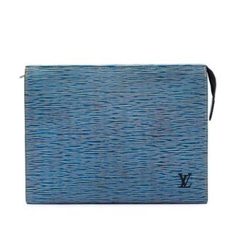 Louis Vuitton Pre-owned Clutches, female, Blue, Size: ONE SIZE Pre-owned Toiletry Pouch 26