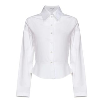 Alaia Camisa Formal Peplum - Blouses & Shirts - Mujer - Blanco - M