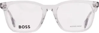 HUGO BOSS Demo Square Mens Eyeglasses BOSS 1403/F 0KB7 53