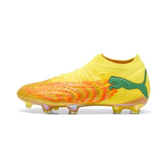 Puma Scarpe da calcio KIDSUPER x Neymar Jr FUTURE 9 ULTIMATE FG unisex, Scarpe, Giallo, 47
