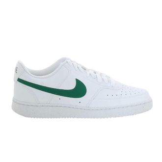 Nike Sneakers, male, White, Size: 5 1/2 US Green Court Vision Sneakers