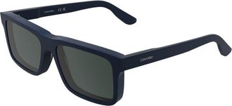 Calvin Klein CK25535S 400 Mens Sunglasses Blue Size 57