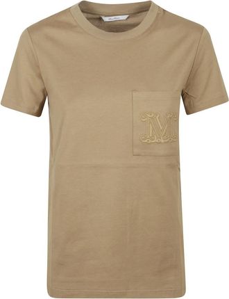 Max Mara T-shirts en Polos - Dames - T-shirts - Bruin - M - Tops