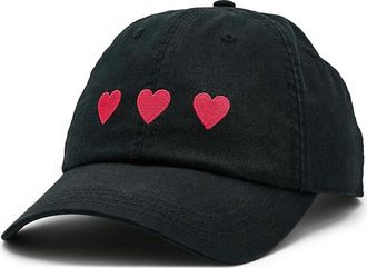 Spiritual Gangster 3 of Hearts Dad Cap Baseball Womens Caps White, Cotton
