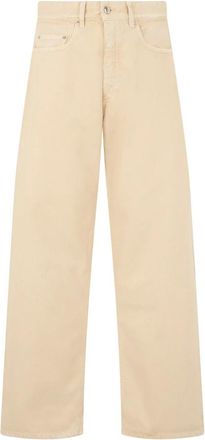 Icon Denim Los Angeles Straight Jeans - Heren - Regular Fit Jeans - Beige - W34 - Katoen - Jeans
