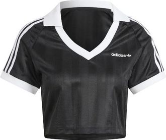 adidas (WMNS) adidas Football Crop Top Black IR9780