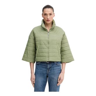 Benetton Dames, Jassen, Groen, Maat: S Synthetisch