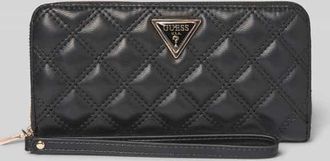 Guess Portemonnaie mit Label-Detail Modell GIULLY in Black, Größe 1