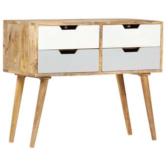vidaXL Furniture Limited - Aparador De Madera Maciza De Mango 85x40x71