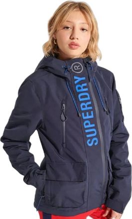 Superdry Dames, Jassen, Blauw, Maat: XS
