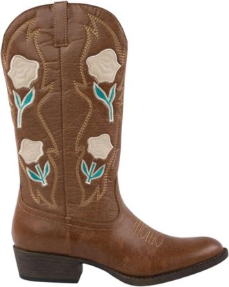 Matisse Footwear Womens Patsy Cowgirl Boots In Tan