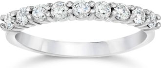 Pompeii3 1 Carat Diamond Ring 14K White Gold Size Selectable