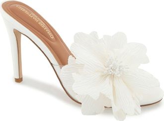 Christian Siriano Joxa Sandal in Cloud Dancer at Nordstrom, Size 6.5