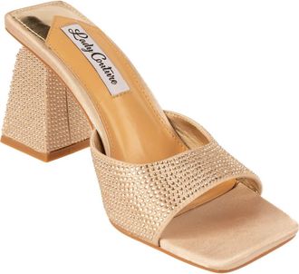Lady Couture Reese Heeled Sandal in Gold at Nordstrom Rack, Size 10