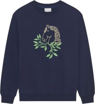 Drôle de Monsieur Felpa Le Sweat - Blu