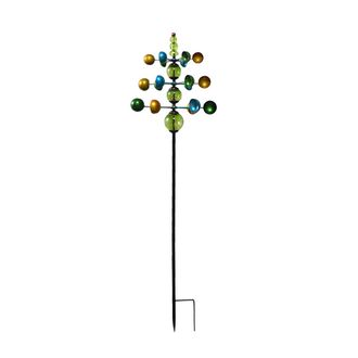 OEM Outdoor Plug Spinning Spoon Moulin &Agrave; Vent, Pi&egrave;ces De Fer Artisanat M&eacute;tal Fer Patio Pelouse Jardin D&eacute;coration