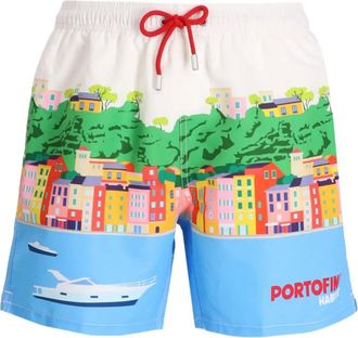 MC2 Saint Barth Costume da bagno con stampa grafica - Bianco