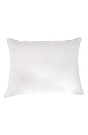 Pom Pom at Home Bianca Velvet Big Accent Pillow in White at Nordstrom, Size 28X36