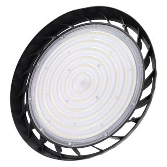 GreenIce Greenice - Campana Led 200w 36.000lm 6000&ordm;k Ip65 Driver Lifud Flicker Free Regulable 0-10v 100.000h [1916-hvufo200w-h-cw]
